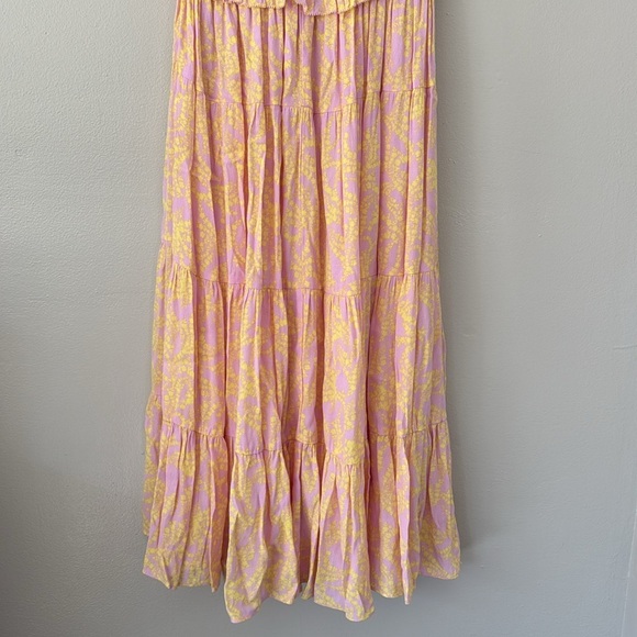 Karlie Ruffle Sleeve Tiered Midi Dress - Picture 5 of 7